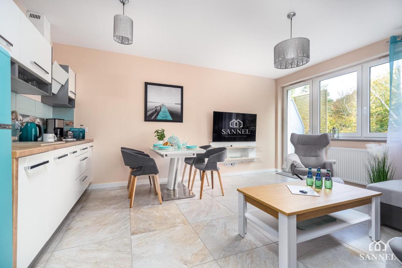Apartament Lazure Przy Lesie-Sloneczne Tarasy Dziwnowek-Sannel Apartments For Rent Экстерьер фото
